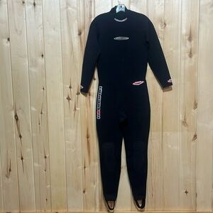 NWT Henderson USA Black Neoprene Microprene‎ Nylon Long Sleeve Wet Suit Size M